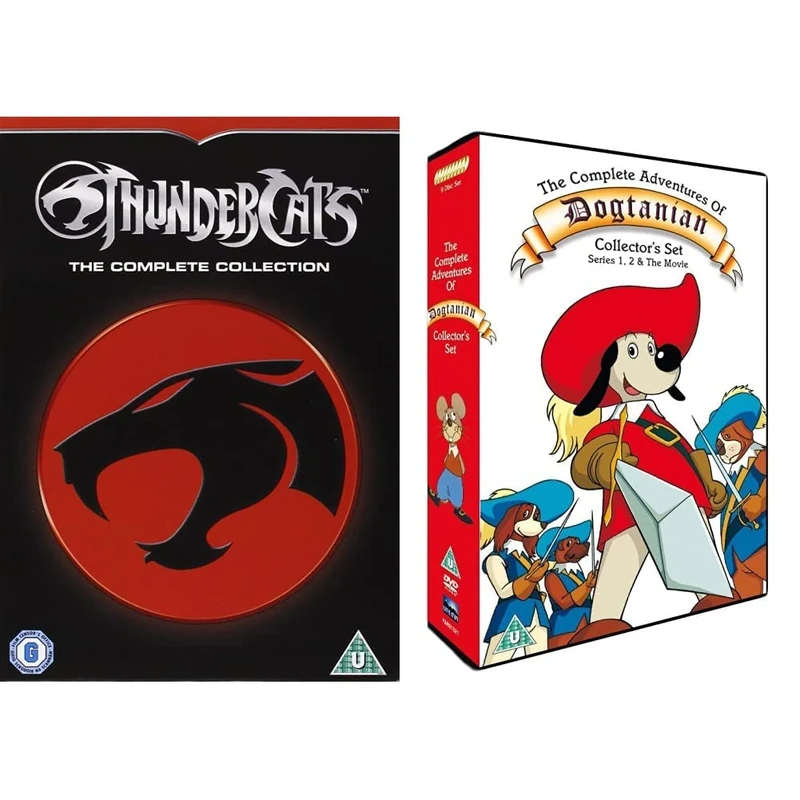 Thundercats: The Complete Collection [DVD] [1985] [2008] & The Complete Adventures Of Dogtanian [DVD]