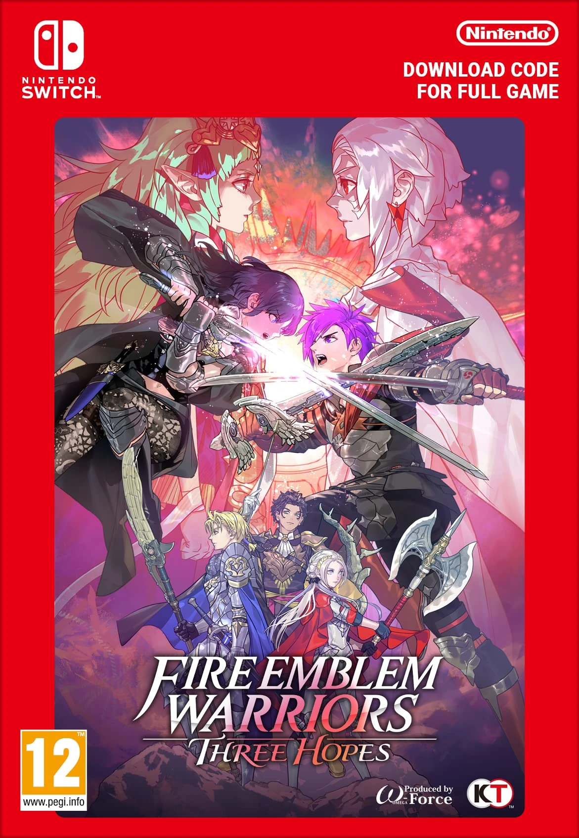 Fire Emblem Warriors Three Hopes: Standard | Nintendo Switch - Download Code