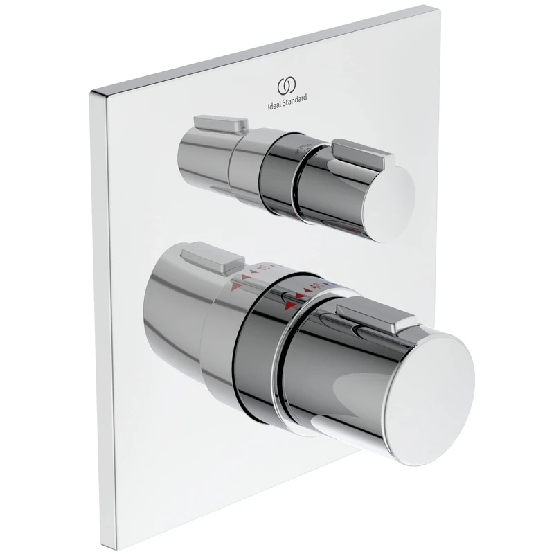 Ideal Standard - Ceratherm C100 Individual Built-in thermostactic Mixer for Shower, Chrome