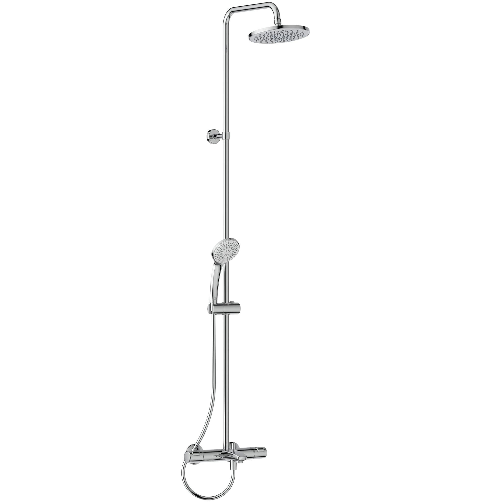 Ideal Standard - Ceratherm T25 Column for Bathtub/Shower with External Thermostat, Chrome
