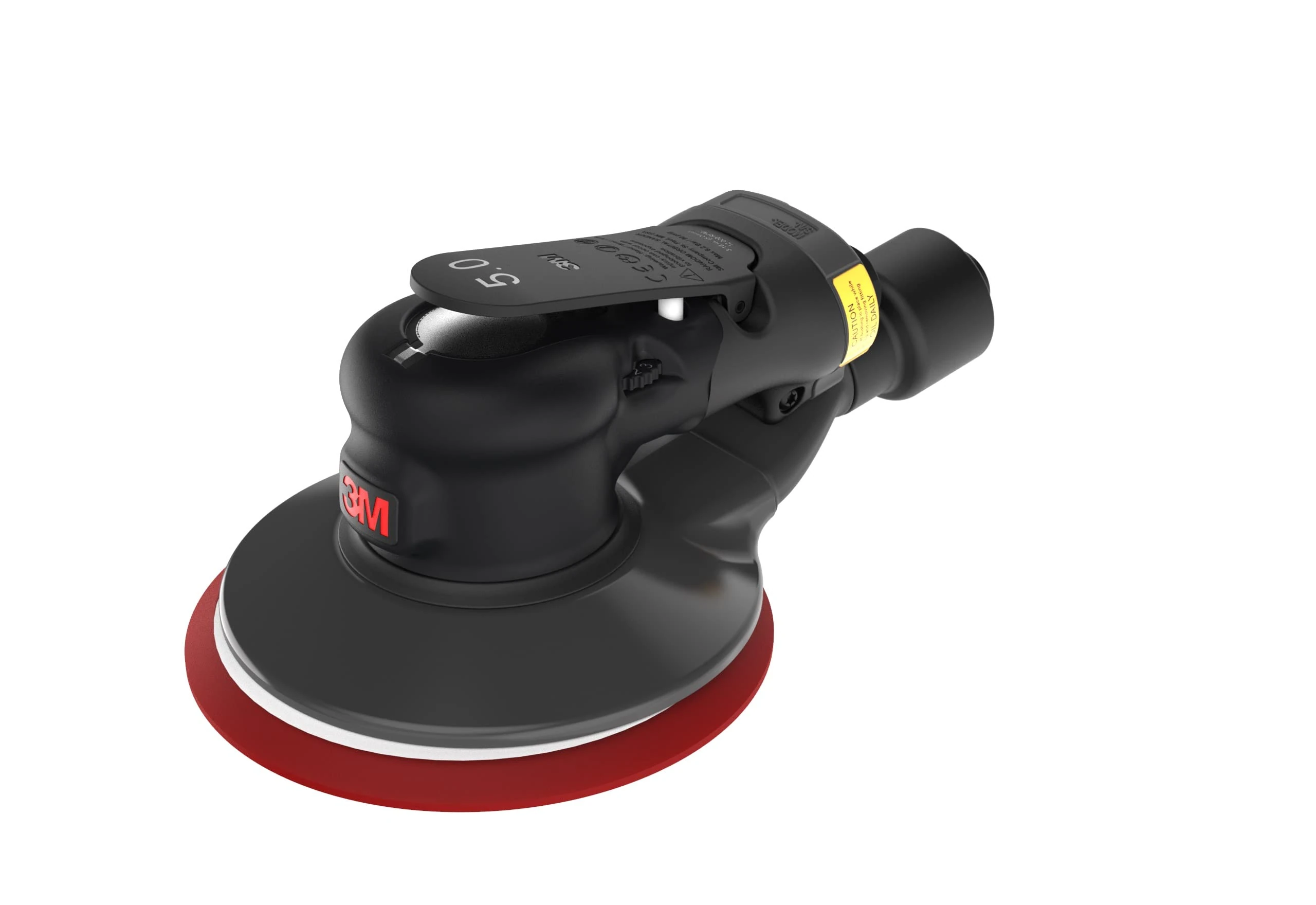 3M Xtract Pneumatic Random Orbital Sander, 88942, 125 mm, Central Vacuum, 5 mm Orbit, 1 per case