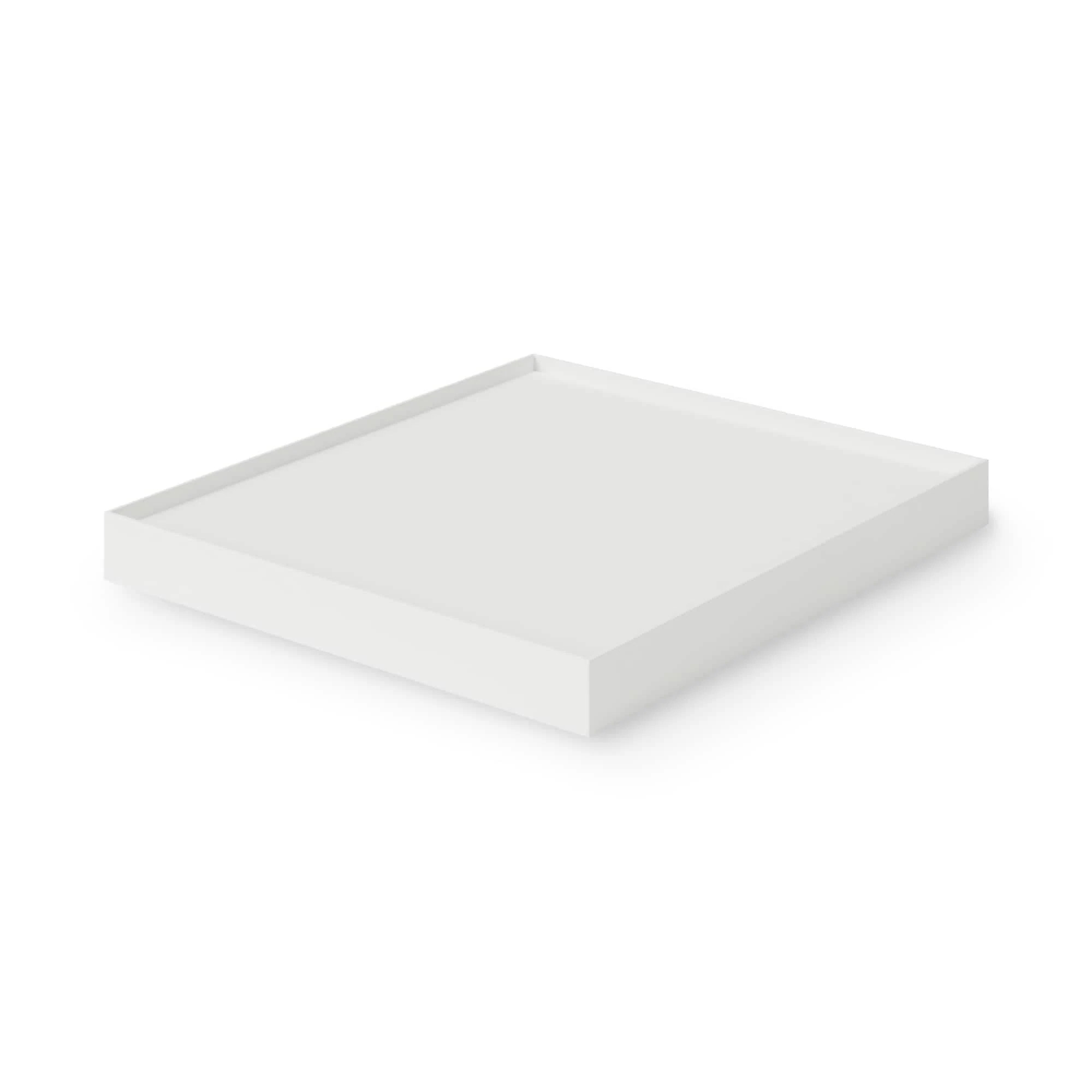 MUJI 44902868 Polypropylene File Box Standard Caster Lid White Gray, 9.8 in Width