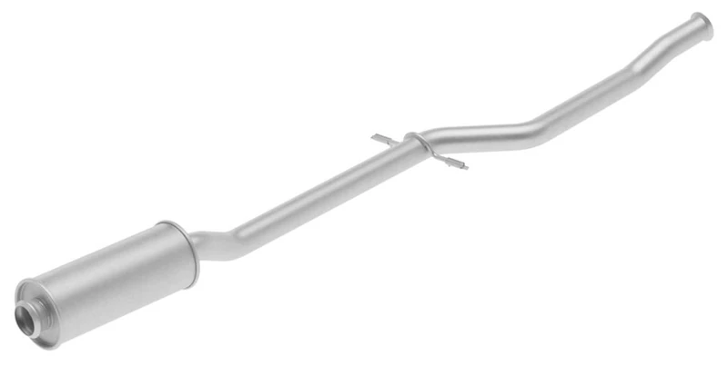 HELLA 8LB 366 020-321 Front Muffler - Easy2Fit® Kit - Front - two-piece - Kit with mounting parts