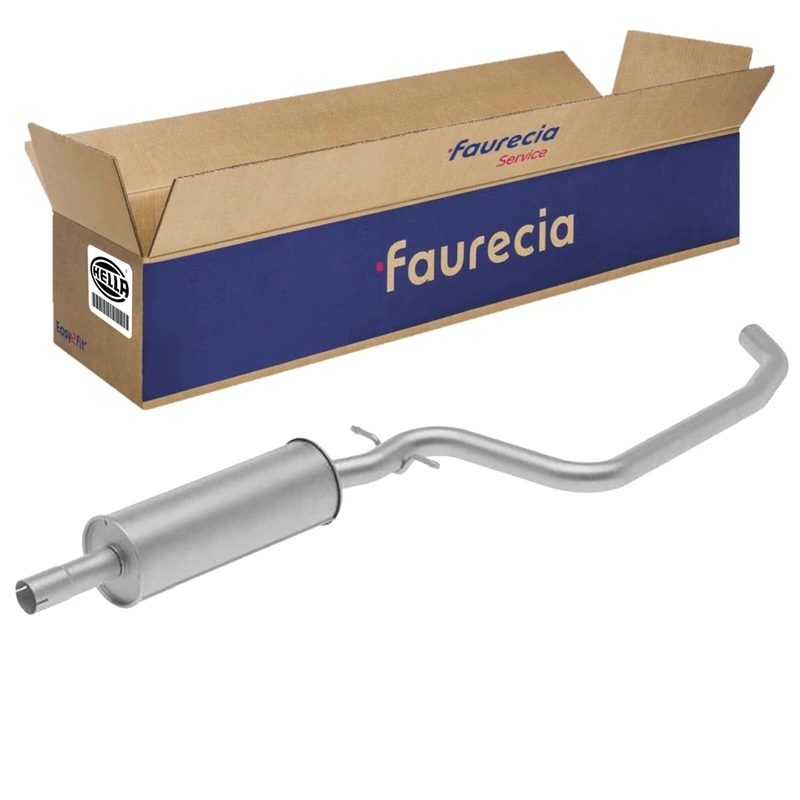 HELLA 8LC 366 026-261 Centre Muffler - Easy2Fit® Kit - Centre - two-piece - Kit with mounting parts