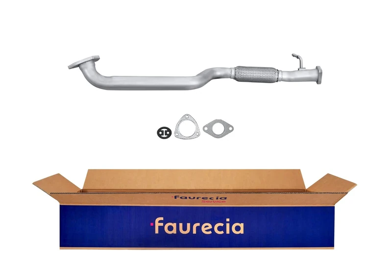 HELLA 8LA 366 005-241 Exhaust Pipe - Easy2Fit® Kit - Front - one-piece - Kit with mounting parts - Image 1