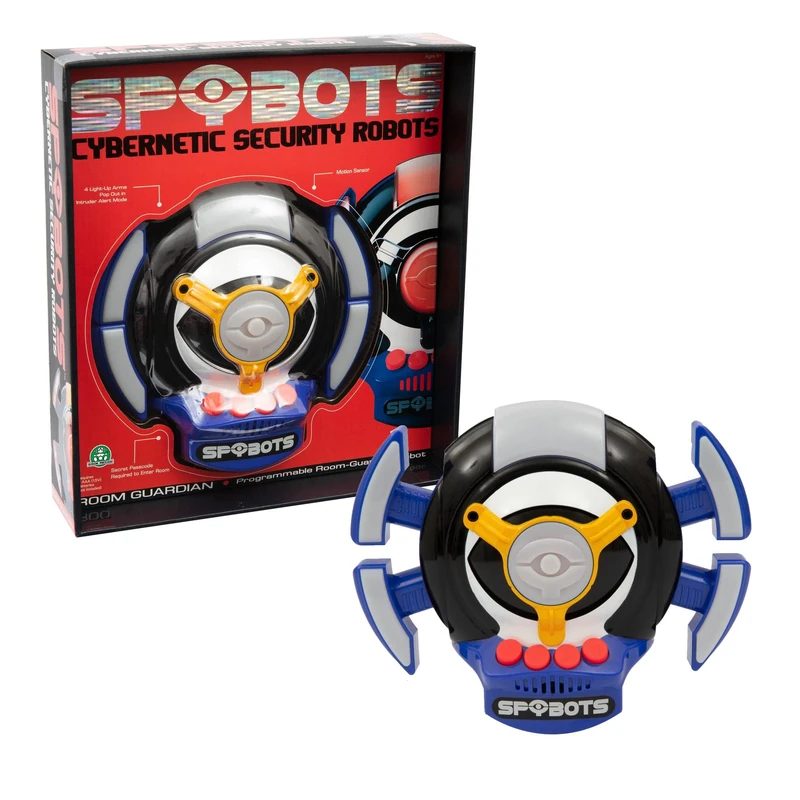 Giochi Preziosi Spy Bots - Room Guardian, the Robot that protects all children's bedrooms, program your secret code, from 6 years old, PBY00000, Multicolour - Image 1