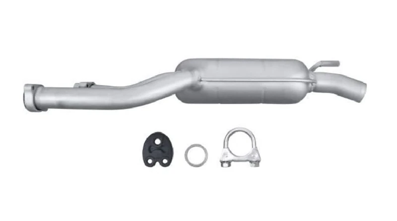 HELLA 8LC 366 025-231 Centre Muffler - Easy2Fit® Kit - Centre - one-piece - Kit with mounting parts
