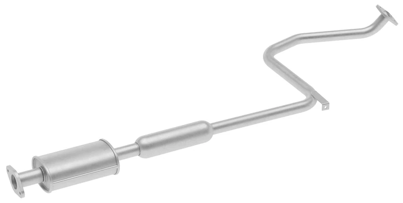 HELLA 8LC 366 025-411 Centre Muffler - Easy2Fit® Kit - Centre - three-piece - Kit with mounting parts - Image 1