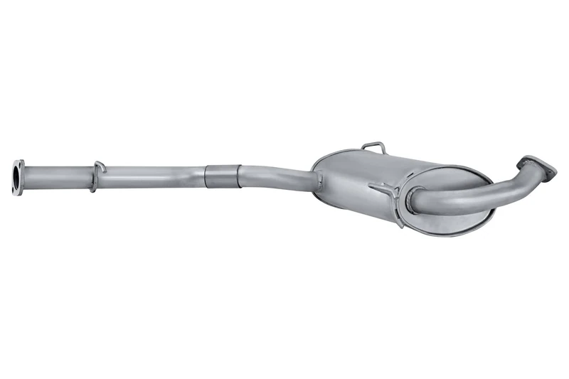 HELLA 8LC 366 023-611 Centre Muffler - Easy2Fit® Kit - Centre - two-piece - Kit with mounting parts