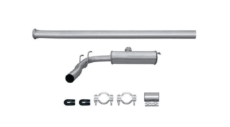 HELLA 8LC 366 025-641 Centre Muffler - Easy2Fit® Kit - Centre - two-piece - Kit with mounting parts