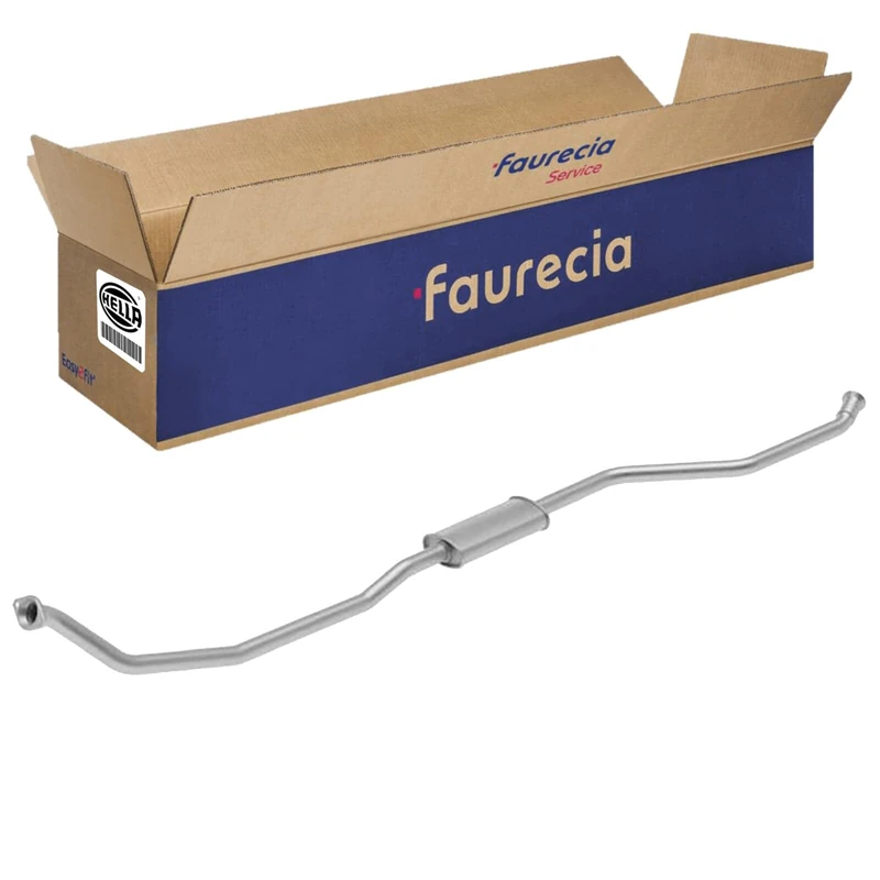 HELLA 8LC 366 023-311 Centre Muffler - Easy2Fit® Kit - Centre - three-piece - Kit with mounting parts - Image 1