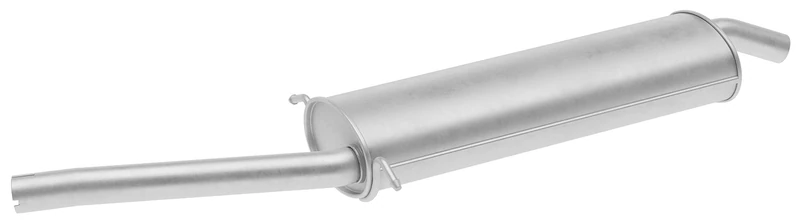 HELLA 8LB 366 020-681 Front Muffler - Easy2Fit® Kit - Front - two-piece - Kit with mounting parts - Image 1