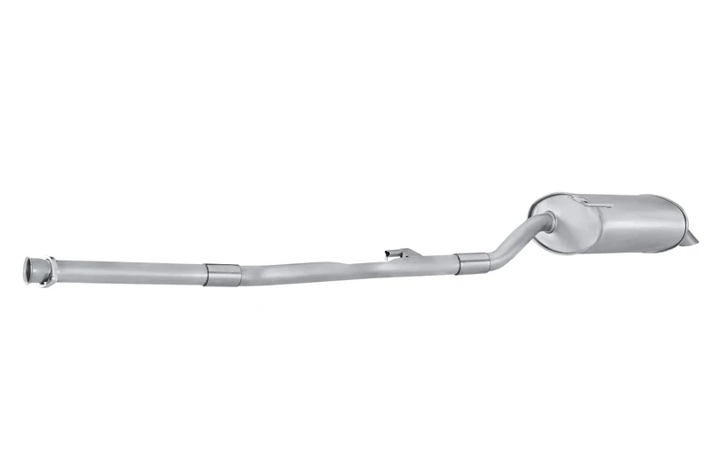 HELLA 8LD 366 026-991 Rear Muffler - Easy2Fit® Kit - Rear - three-piece - Kit with mounting parts