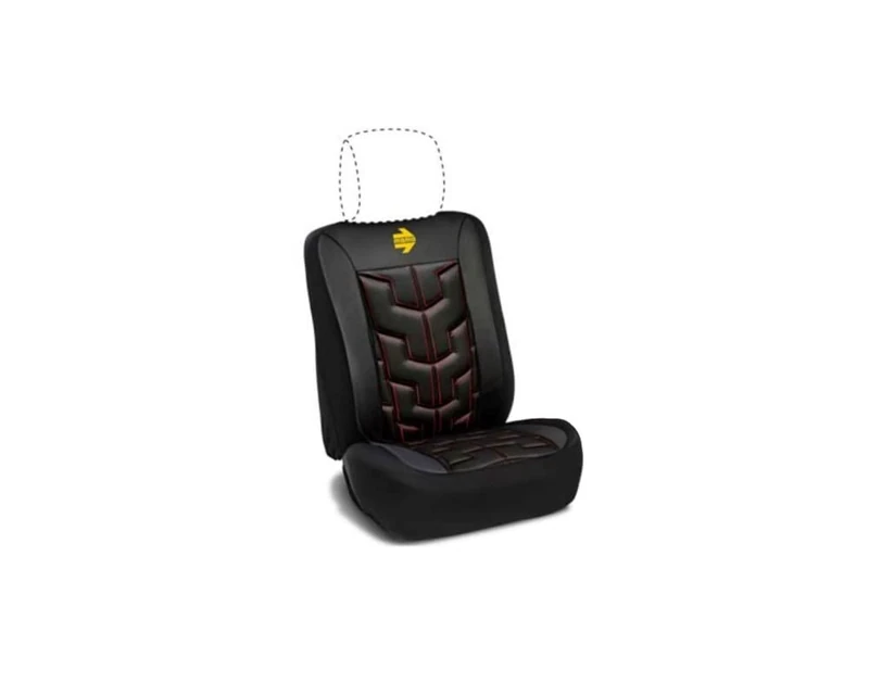 MOMO Backrest, black-red
