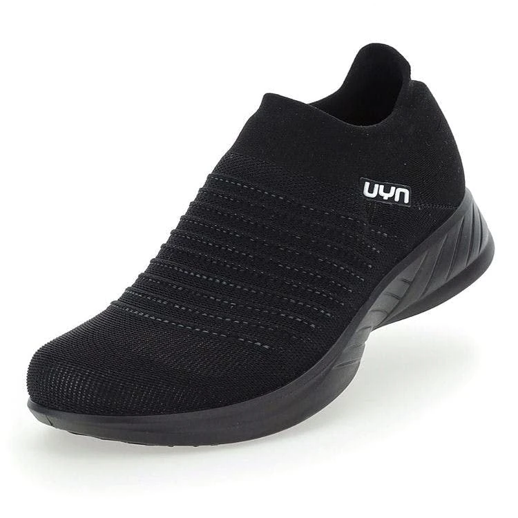 UYN Women's ECOLYPT Black Sole Sneaker, 4.5 UK