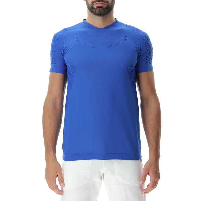 UYN O102023 Run FIT OW SH_SL T-Shirt Men's Lapis Lazuli Blue S - Image 1