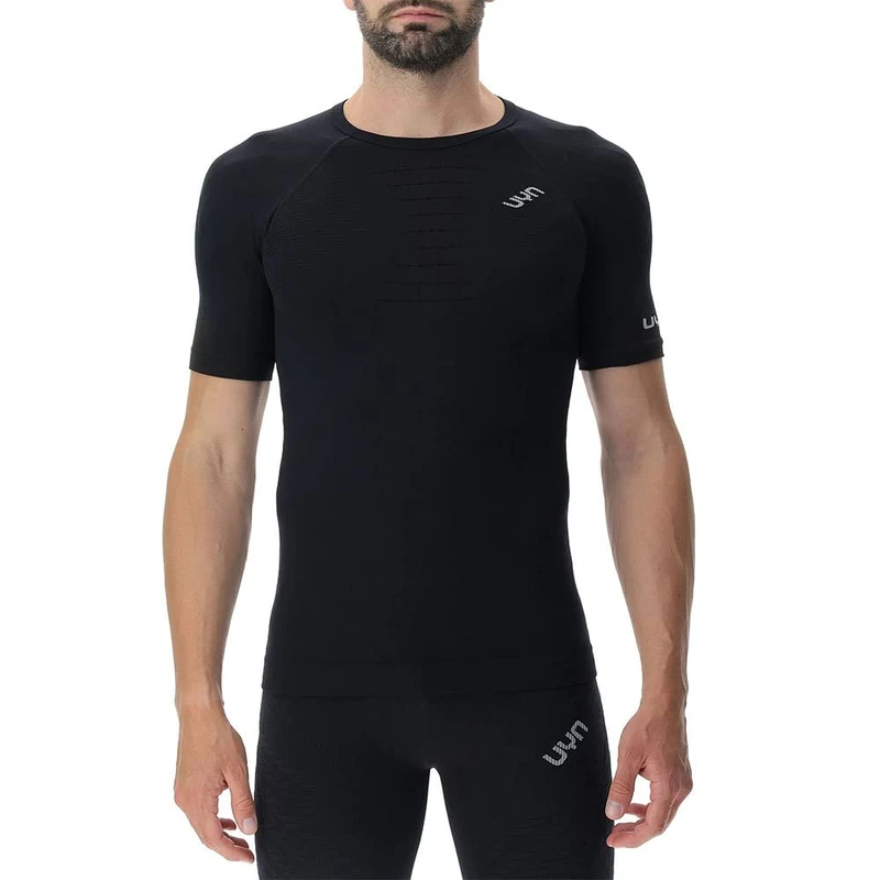 UYN O102368 WORKHARD OW Short SL_ T-Shirt Men's Black L