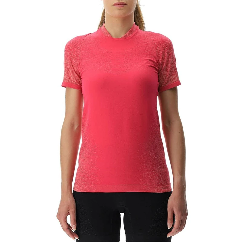UYN O102338 Running EXCELERATION OW SH_SL T-Shirt Women's Pink/Sunny L