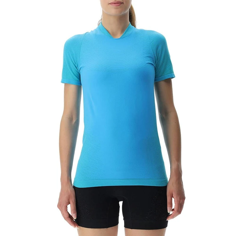 UYN O102338 Running EXCELERATION OW SH_SL T-Shirt Women's Turquoise/Ash L