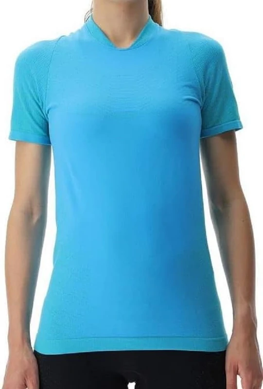 UYN O102338 Running EXCELERATION OW SH_SL T-Shirt Women's Turquoise/Ash XS