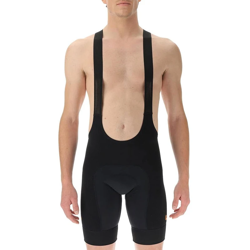 UYN O102003 Biking RIDEMILES OW Short Shorts Men's Black/Orange M