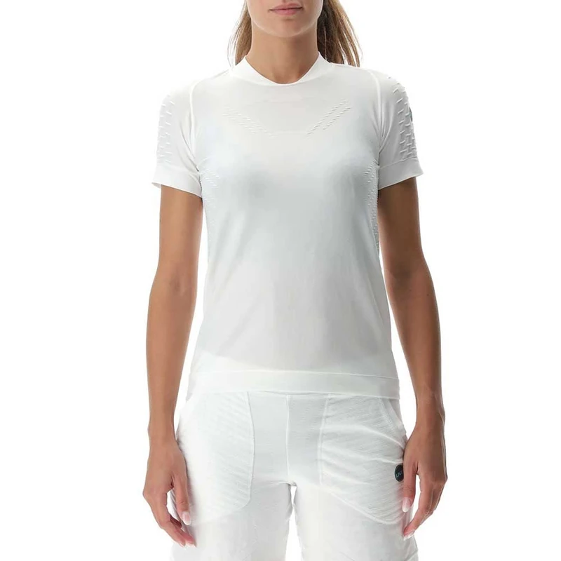 UYN O102027 Run FIT OW SH_SL T-Shirt Women's Shiny White XL