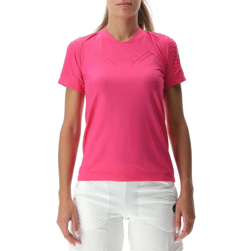 UYN O102027 Run FIT OW SH_SL T-Shirt Women's Pink Peacock XS