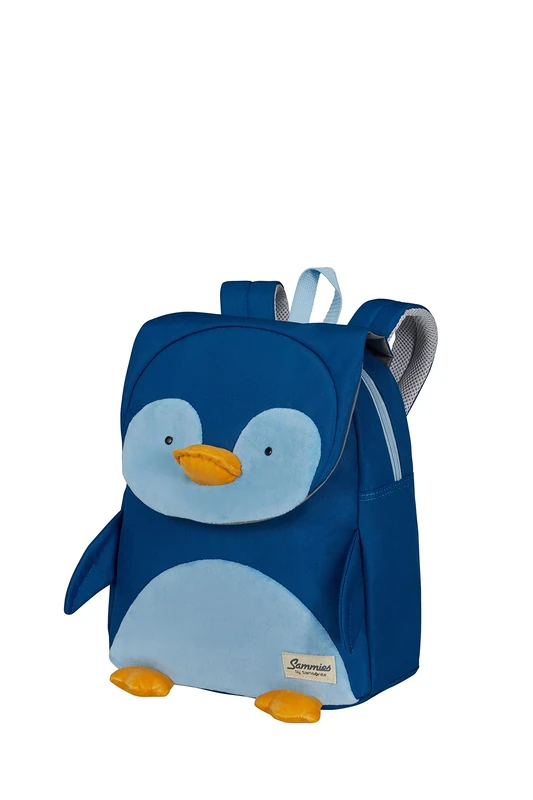 Samsonite Happy Sammies Eco - Children's Backpack S+, 33 cm, 11 L, Blue (Penguin Peter)