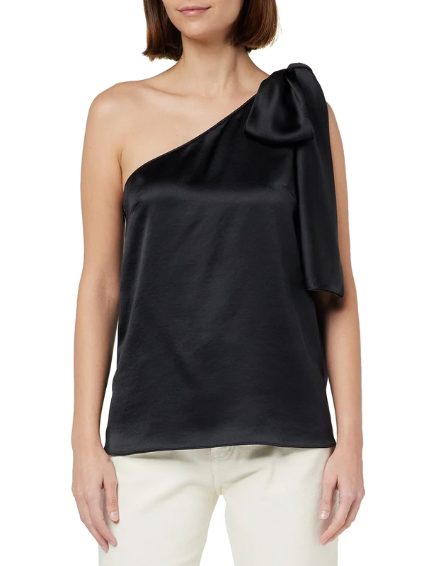 HUGO Women's Cassie-1 Vest, Black1, 42