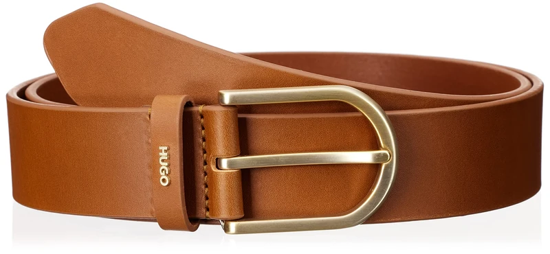 HUGO Women's Zoey Belt 3,5cm, Medium Brown210, 85