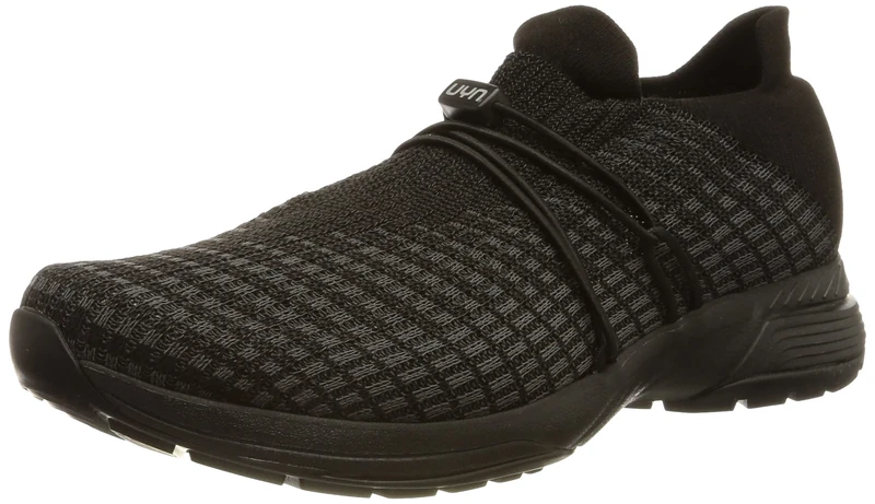 UYN Y100132 Zephyr Black Sole Sneaker Female Grey/Black UK 6.5