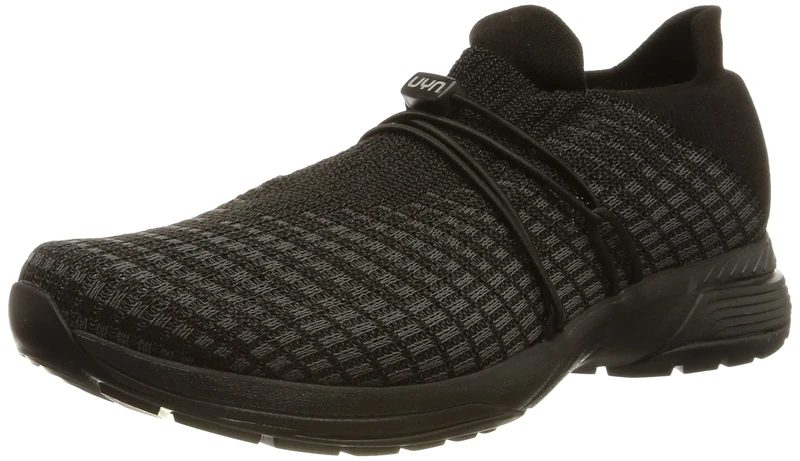 UYN Y100132 Zephyr Black Sole Sneaker Female Grey/Black UK 7
