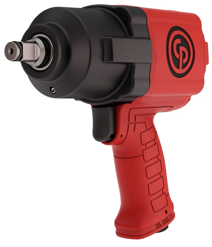 Chicago Pneumatic CP7741 1/2 Inch Air Impact Wrench, Pistol Handle, Max Torque Output 970 Nm,