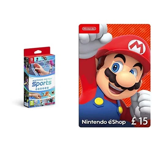 Nintendo Switch Sports (Nintendo Switch) + Nintendo eShop Card | 15 GBP voucher (Download Code)