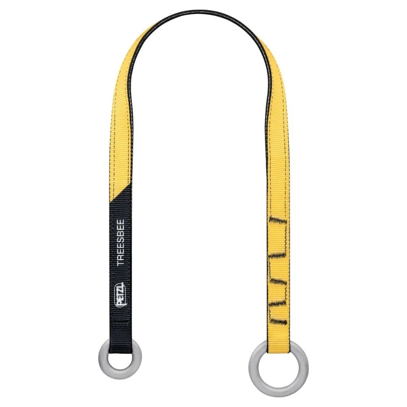 PETZL, Treesbee, Anchoring Fett For Work On Plants, Yellow Black, 110 Cm, Unisex-Adult