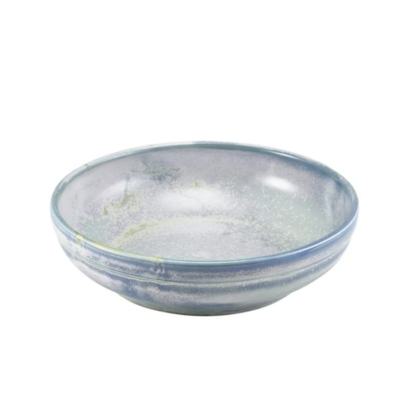 Genware Terra Porcelain Seafoam Coupe Bowl, 20cm, CB-PSF20, Pack of 6