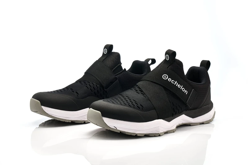 Echelon Unisex-Adult Black Cycling Shoes, 6.5M / 8.5W