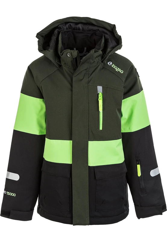 Zig Zag Girl's Taylor Ski Jacket, 3006 Duffel Bag, 116 (EU) - Image 1