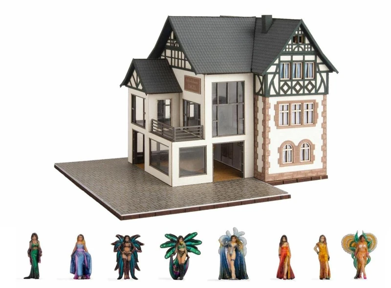 Noch 66501 Fashion Shop with Micro-Motion Fashion Show, Multi-Colour - Image 1