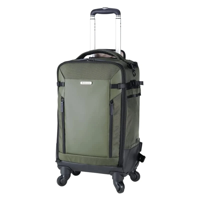 Vanguard Veo Select 58T GR Photo Trolley, Green, 58T, 58T - Backpack and Trolley