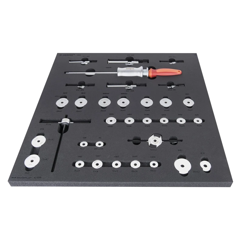 UNIOR Bearing Service Tray: Red