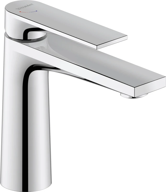Duravit TU1021002010 Tulum Washbasin, Bathroom, Sink tap with Energy-Saving FreshStart Function, Chrome, M