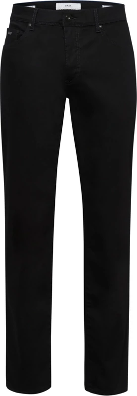 Brax Men's Style Cadiz Masterpiece: Modern Five Pocket Jeans, 1 Perma Black Nos, 42 W/30 L