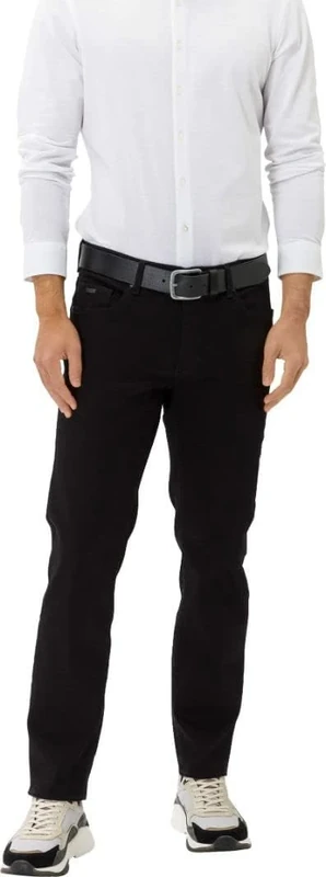 Brax Men's Style Cadiz Masterpiece: Modern Five Pocket Jeans, 1 Perma Black Nos, 44W x 36L