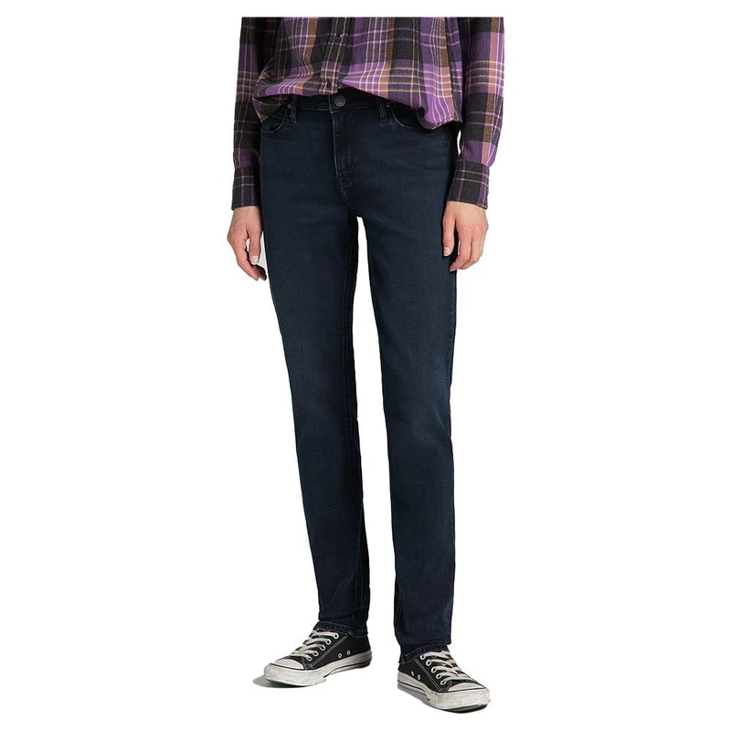 Lee Women's Elly Feels Like Indigo Jeans, Mid Alton, 25W x 31L