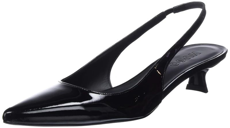 HUGO Women's Alexis Slingback 35P, Black1, 2/2.5 UK
