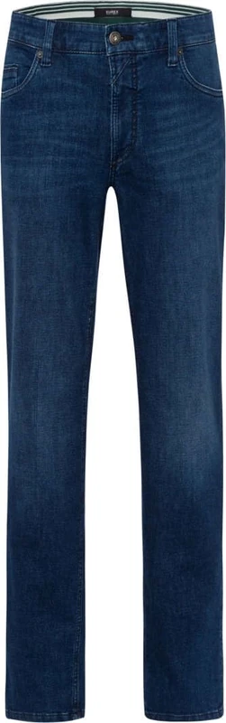Eurex by Brax Men's Luke Denim Perfect Flex Jeans, Regular Blue, 44W x 32L