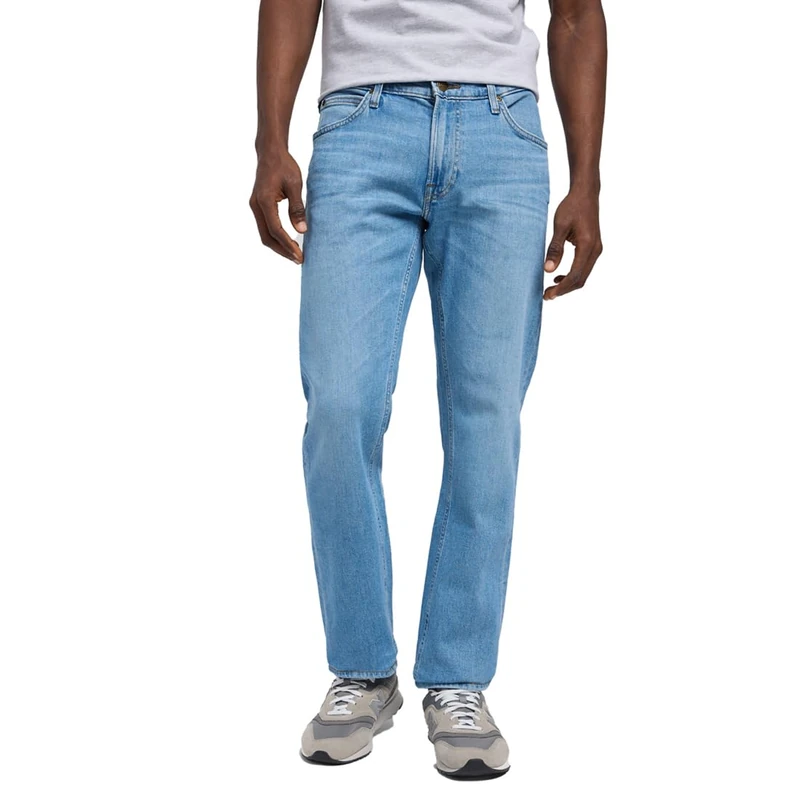 Lee Men's-Jeans Daren, Reißverschluss, Regular Straight Fit, Straight Leg