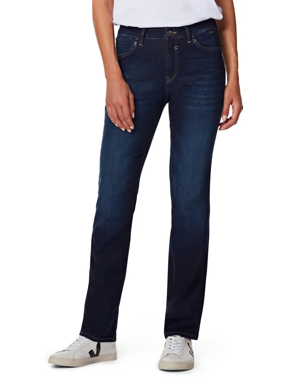 Mavi Women's Kendra Jeans, Deep Uptown Str, 24 W/30 L