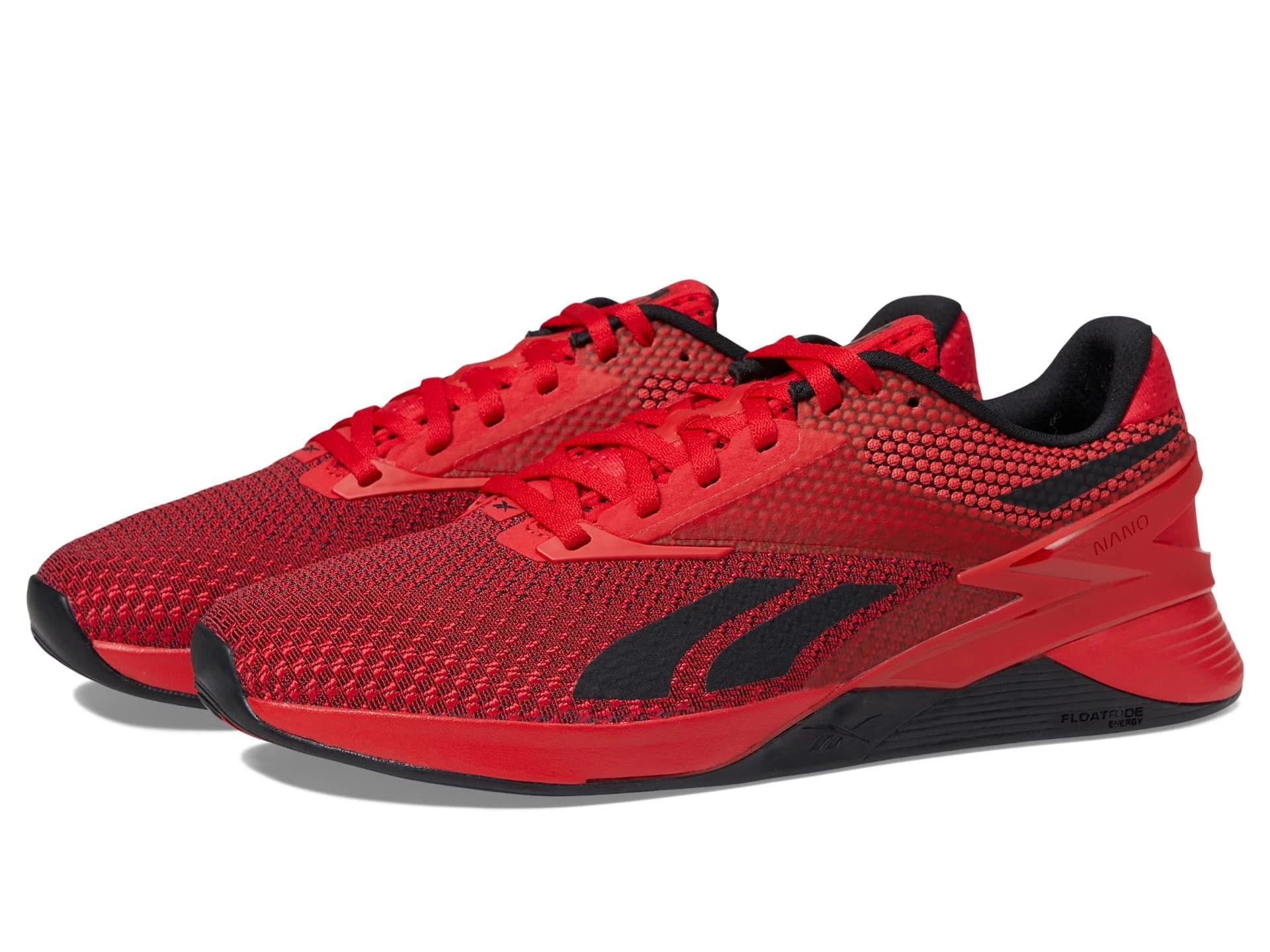 Reebok Unisex's Nano X3 Training Shoes, Vector Red/Black, 12.5 Women/11 Men